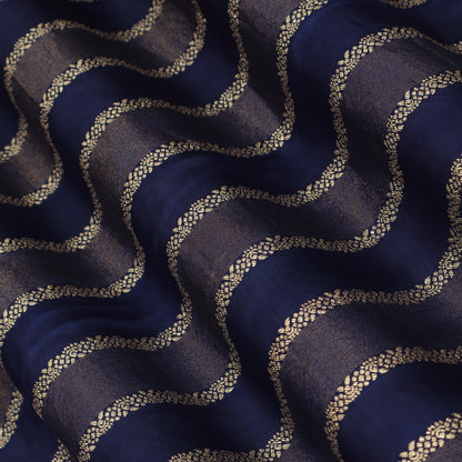 Organza Tissue Zari Stripe