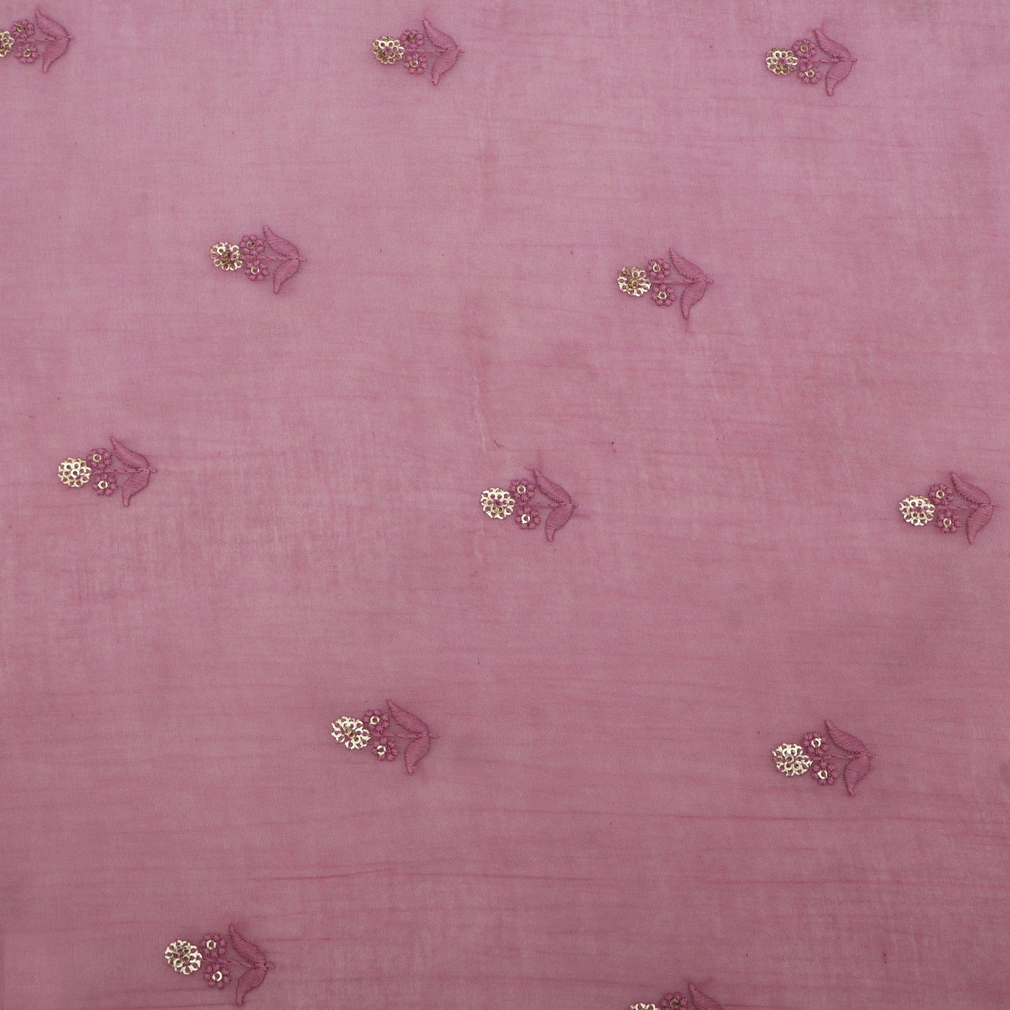 Mul Chanderi Embroidery Fabric