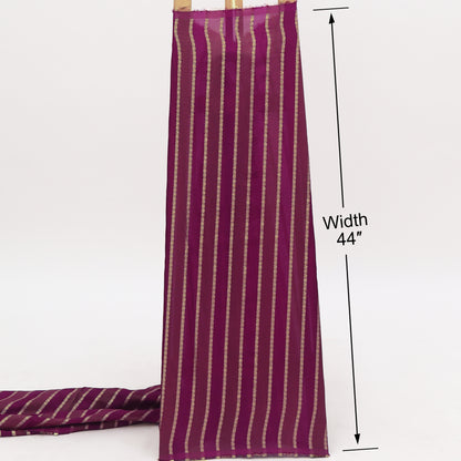 Organza Tissue Zari Stripe