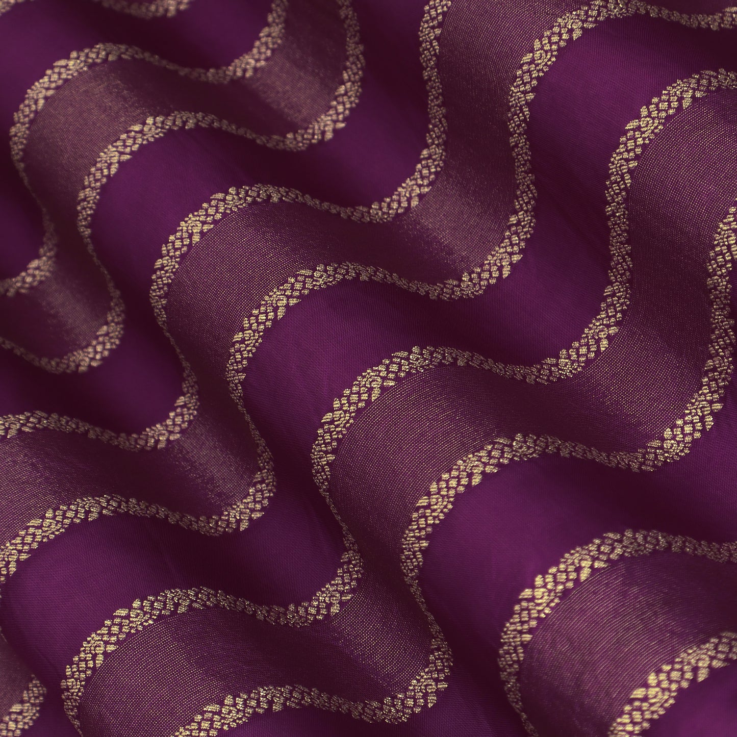 Organza Tissue Zari Stripe