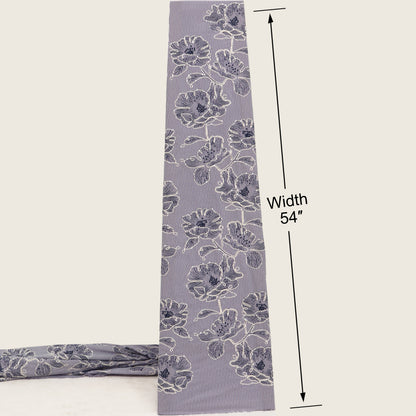 Cotton Stripe Embroidery Fabric