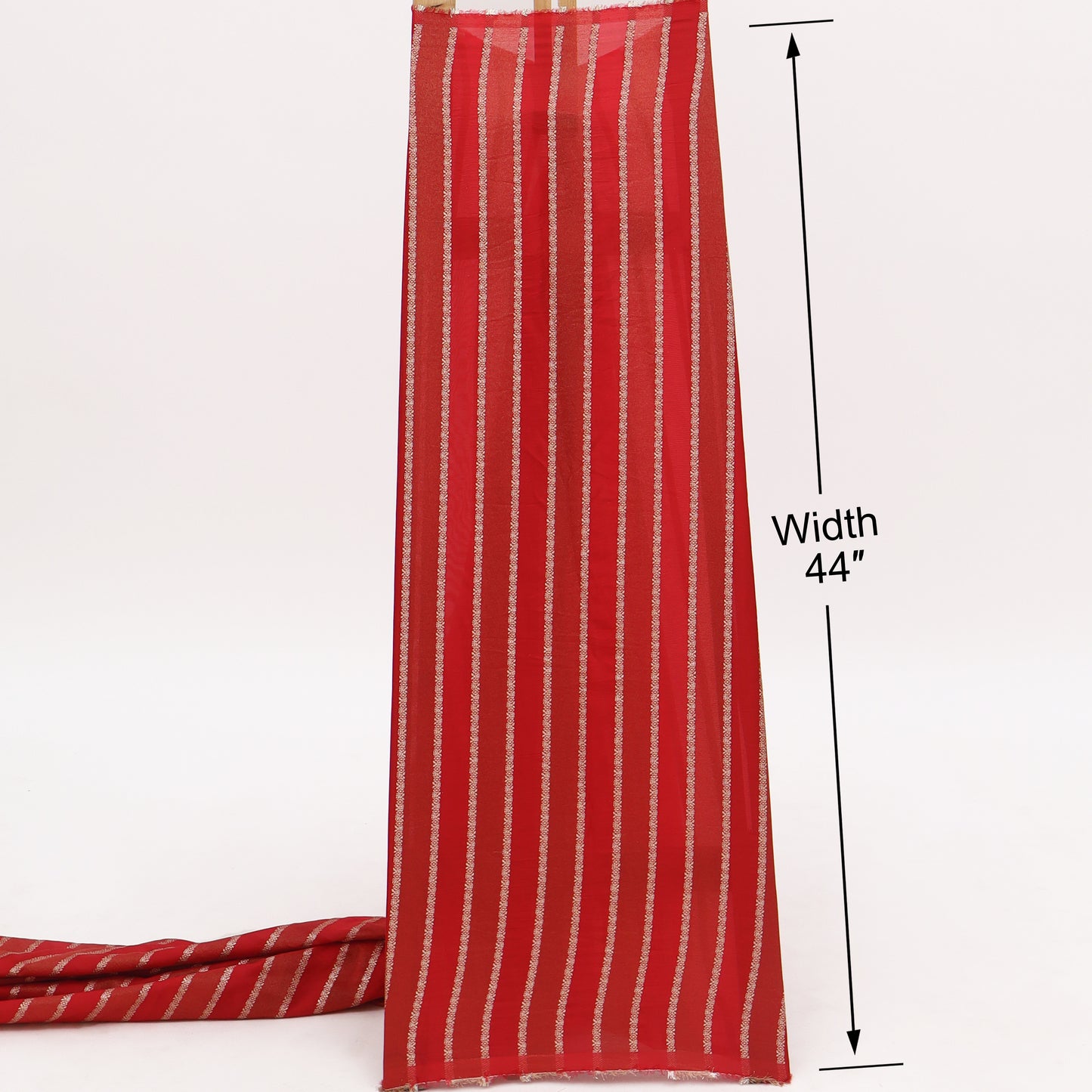 Organza Tissue Zari Stripe