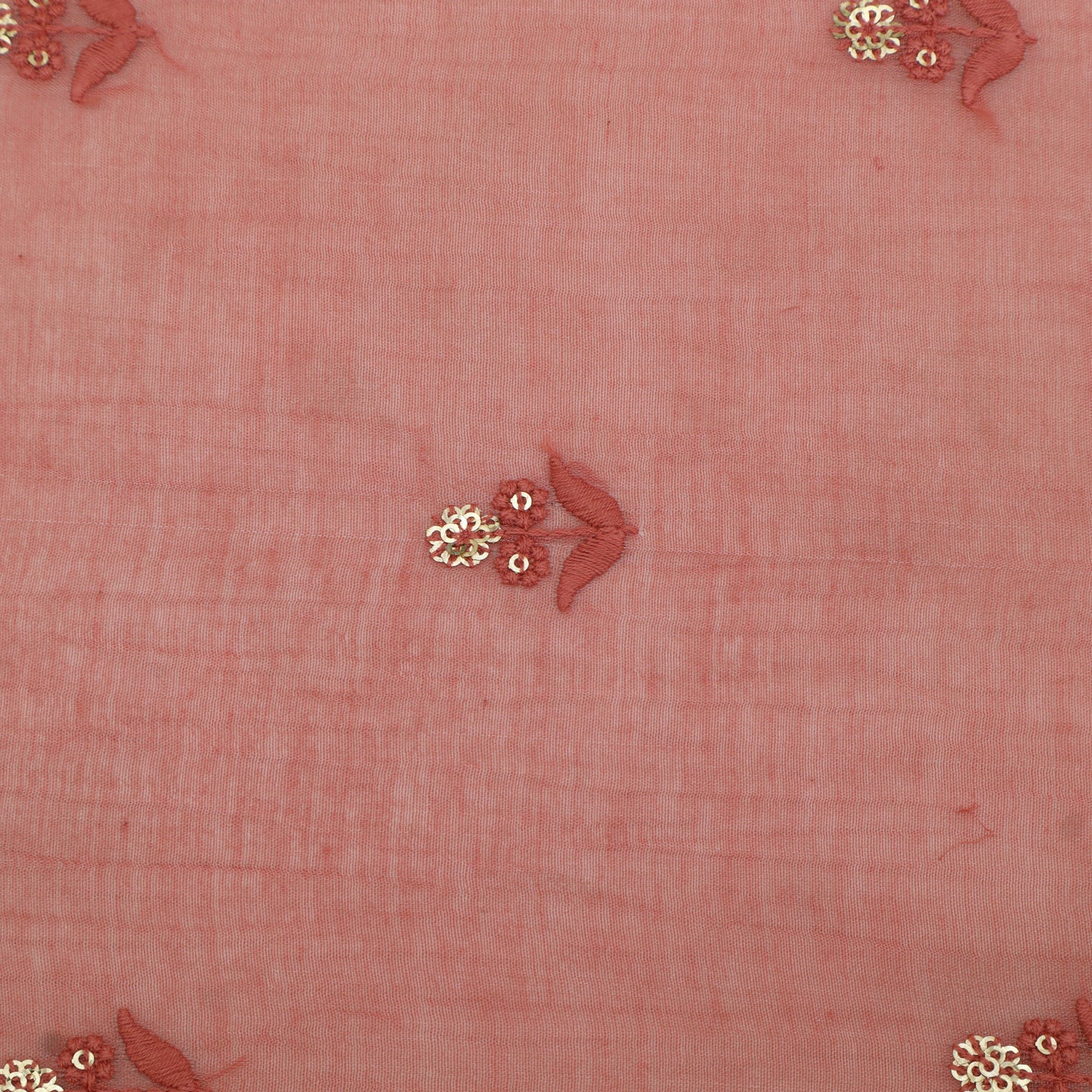 Mul Chanderi Embroidery Fabric