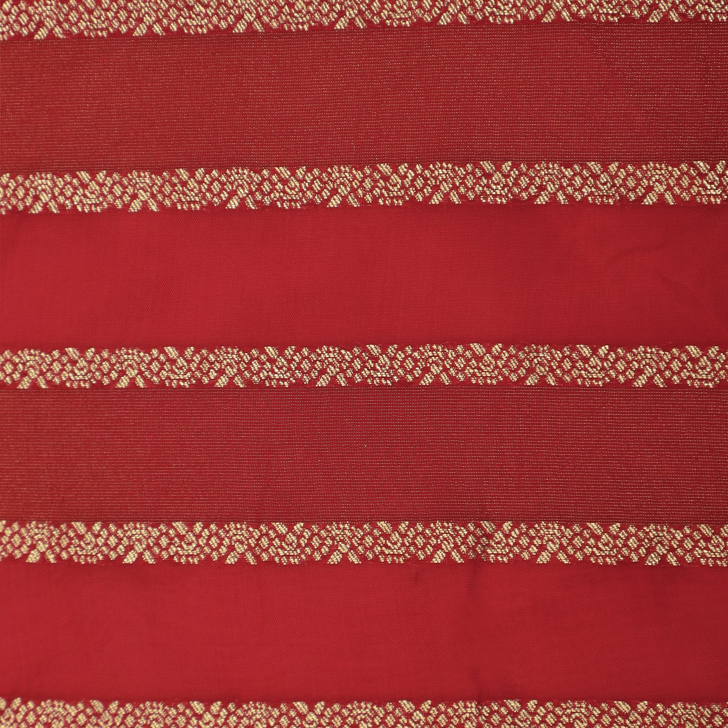 Organza Tissue Zari Stripe