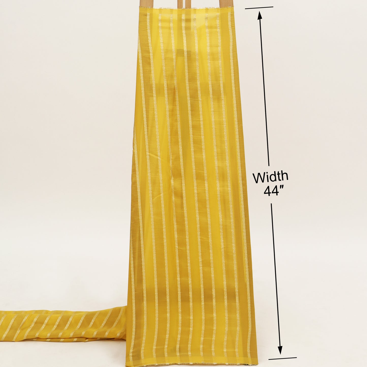 Organza Tissue Zari Stripe