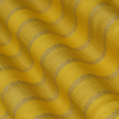 Organza Tissue Zari Stripe