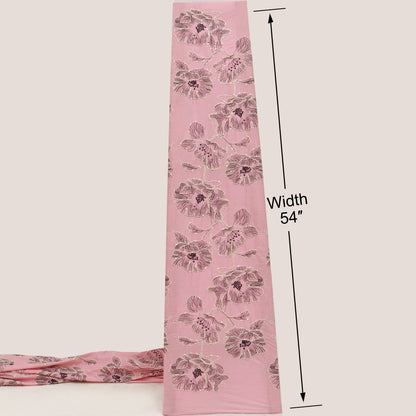 Cotton Stripe Embroidery Fabric