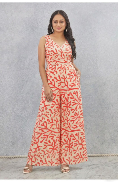 Cotton Chikan Print Embroidery Fabric