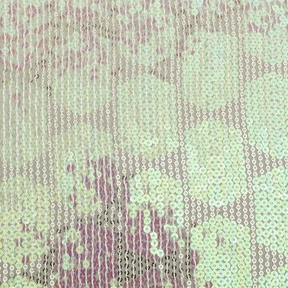 White Color Georgette Embroidery Fabric