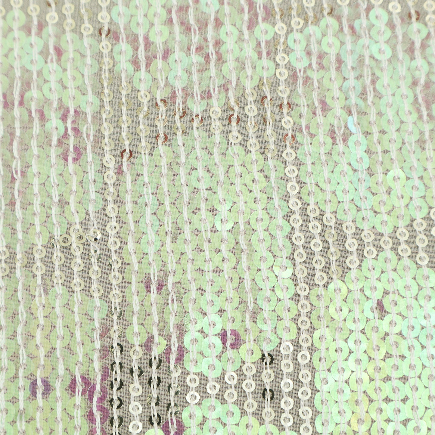 White Color Georgette Embroidery Fabric