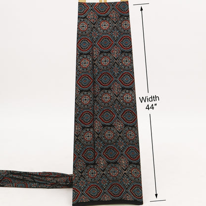 Gaji Silk Ajrak Print