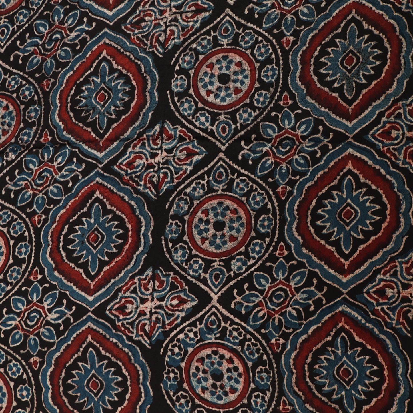 Gaji Silk Ajrak Print
