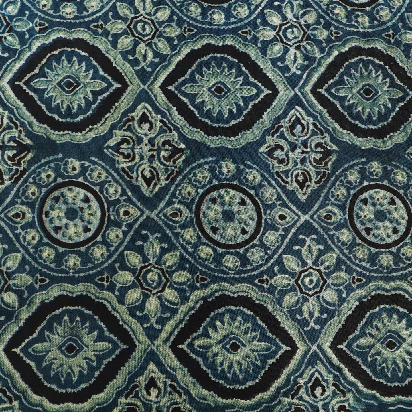 Gaji Silk Ajrak Print