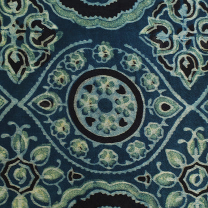 Gaji Silk Ajrak Print