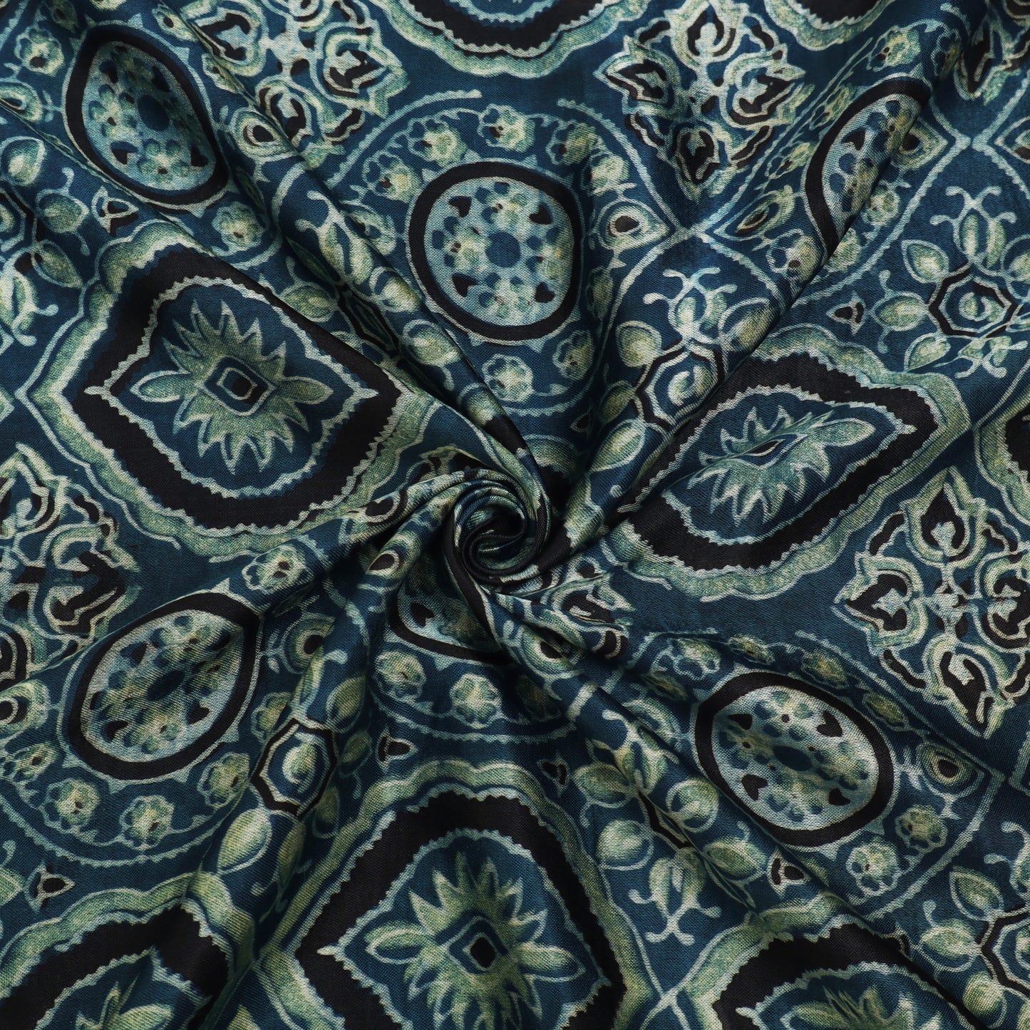 Gaji Silk Ajrak Print