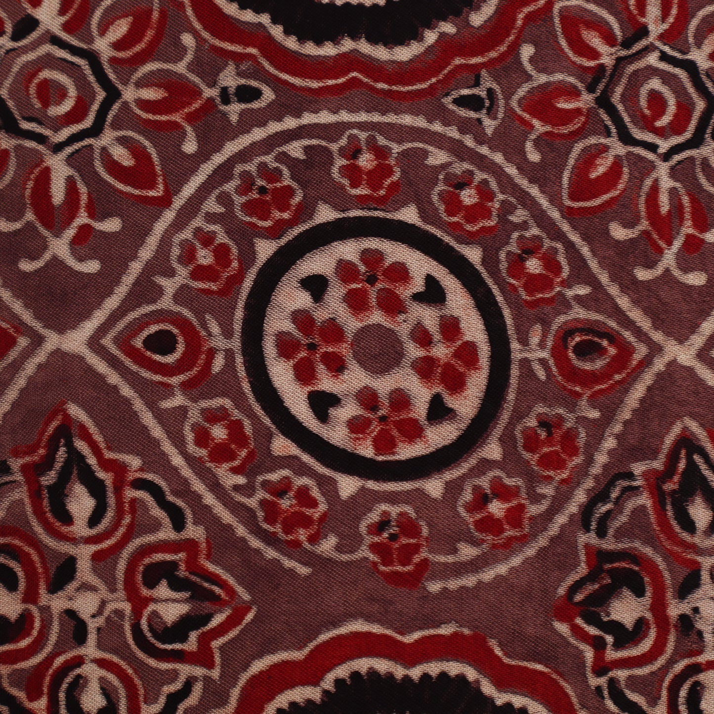 Gaji Silk Ajrak Print