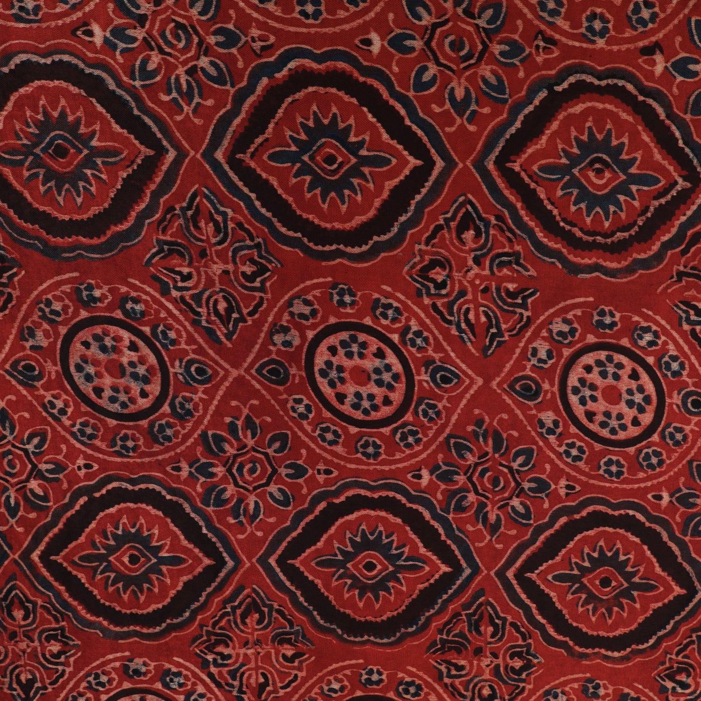 Gaji Silk Ajrak Print