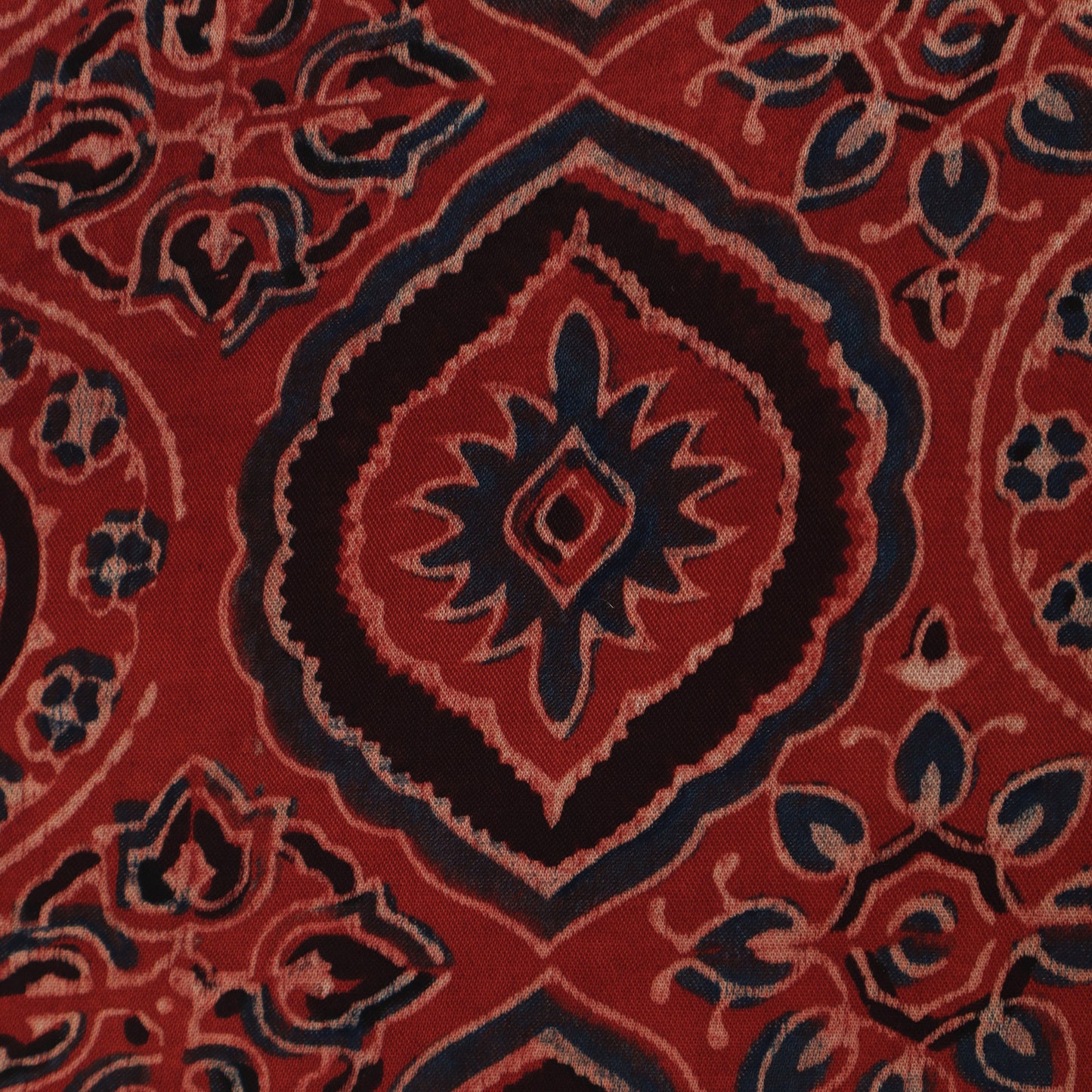 Gaji Silk Ajrak Print