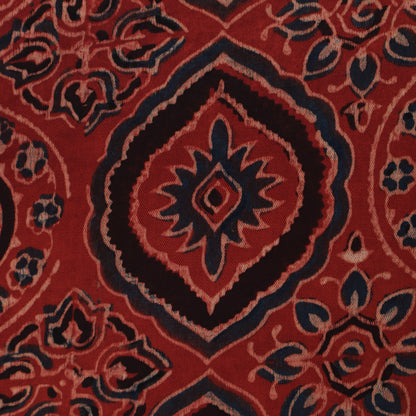 Gaji Silk Ajrak Print