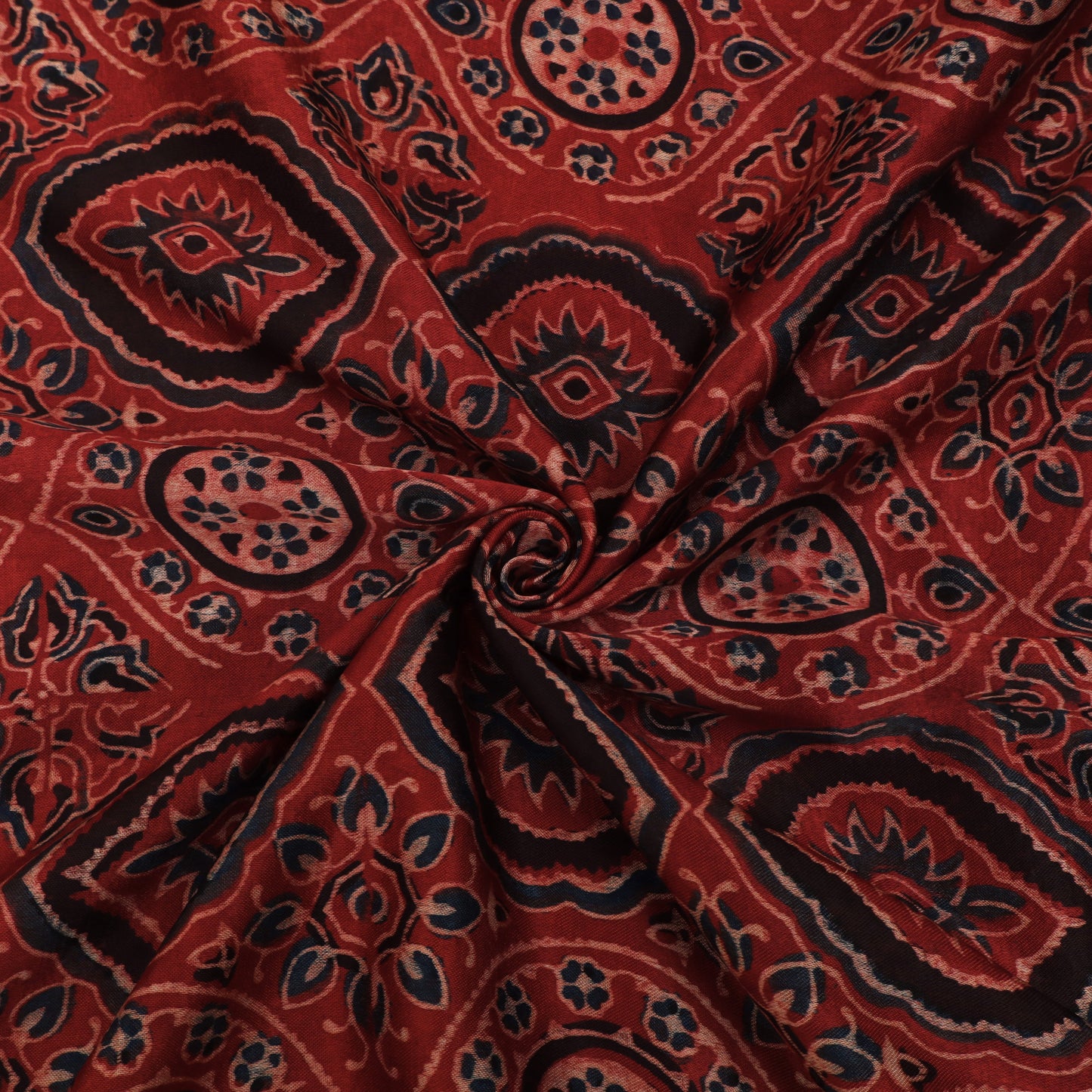 Gaji Silk Ajrak Print