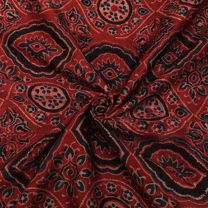 Gaji Silk Ajrak Print