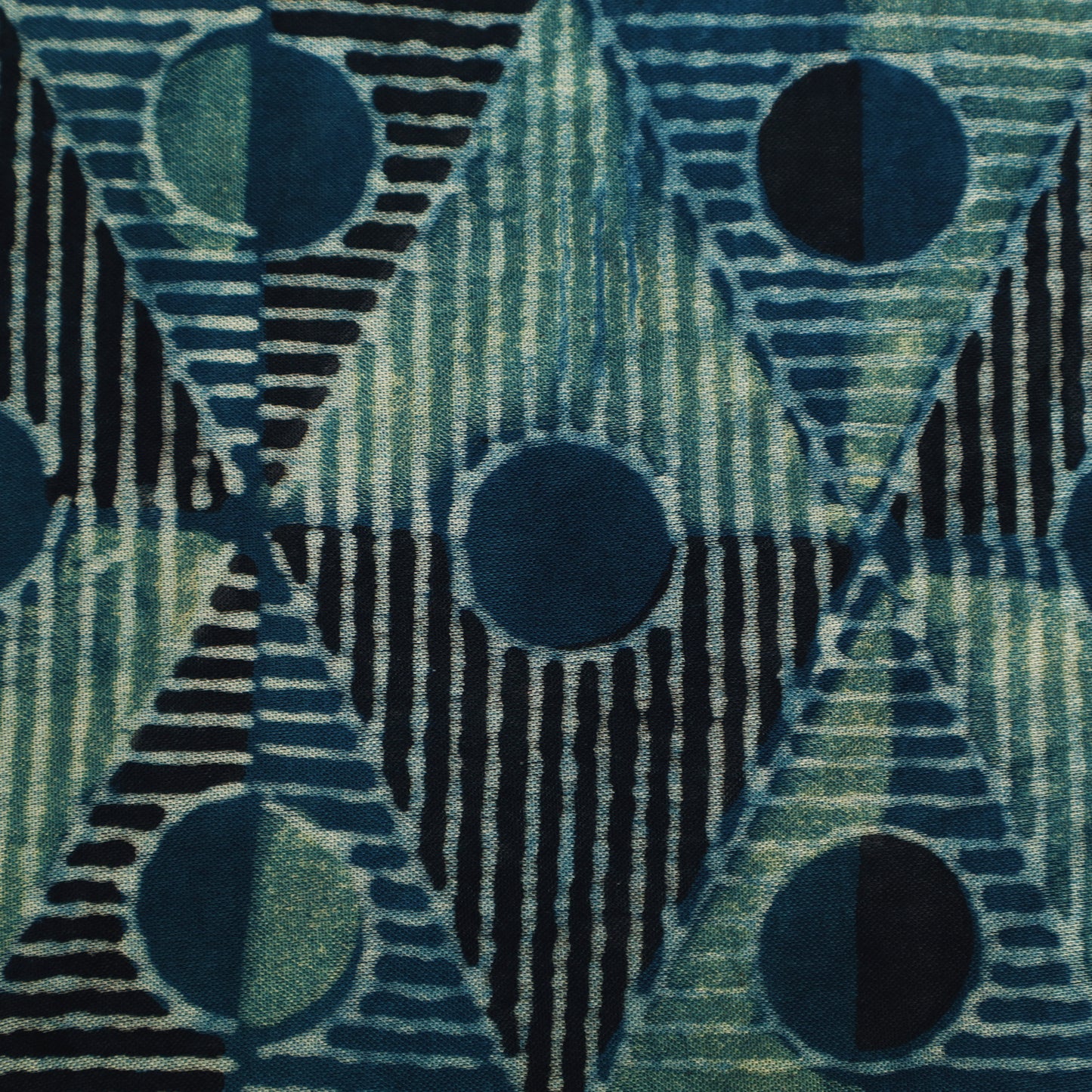 Gaji Silk Ajrak Print Fabric,