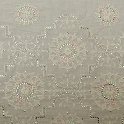 Colored Kora Cotton Foil Fabric