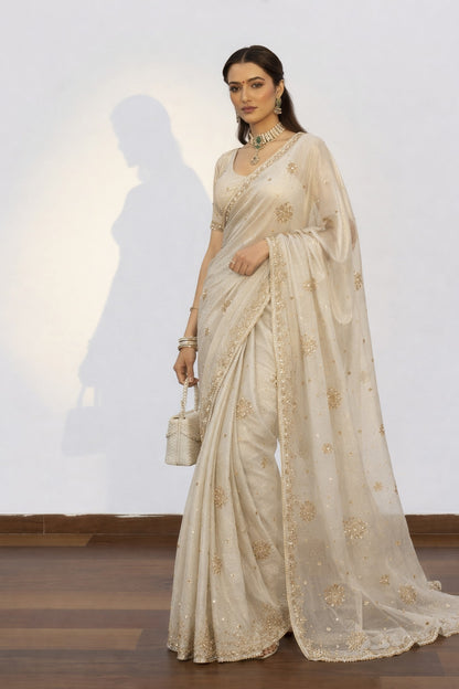 Tissue Embroidery Fabric