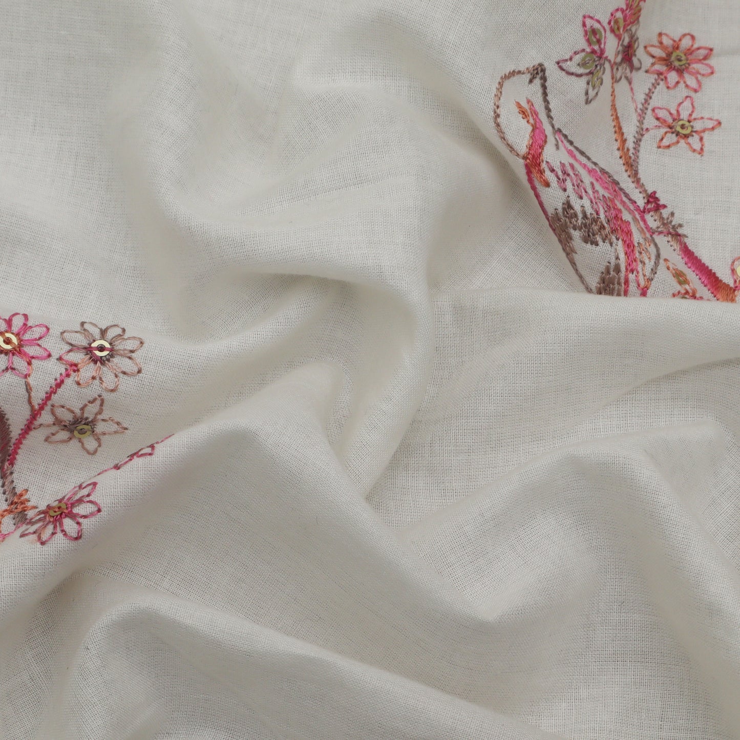 Colored Cambric Cotton Embroidery Fabric