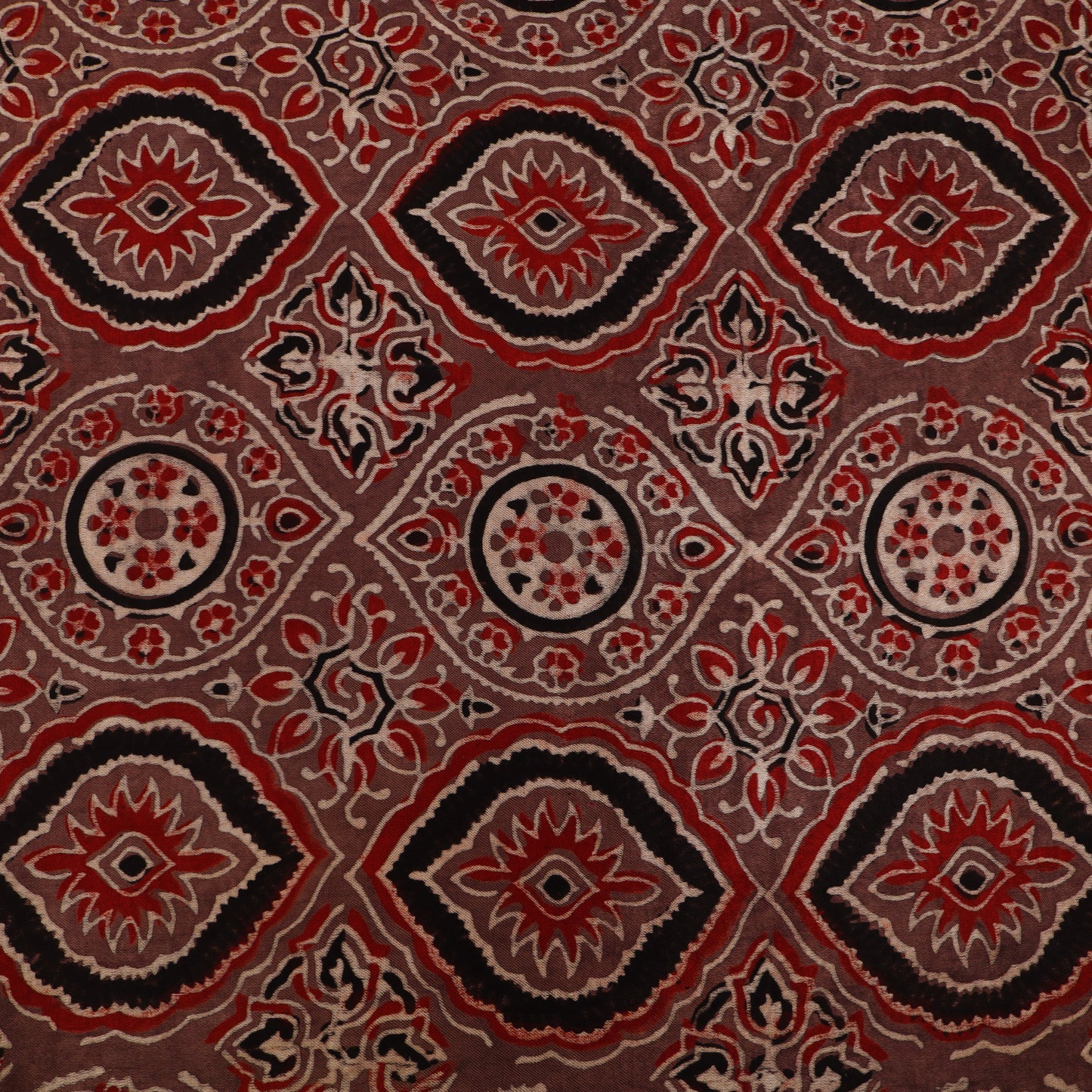 Gaji Silk Ajrak Print
