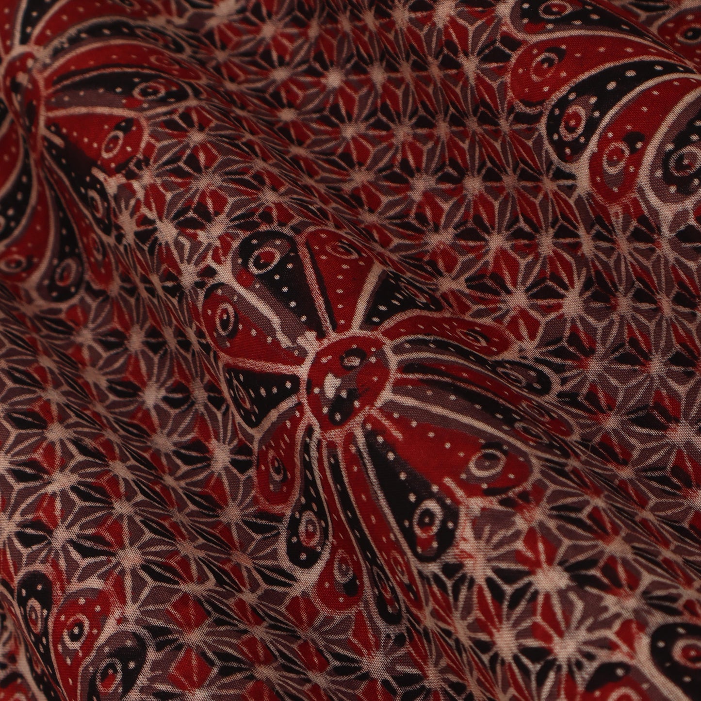 Gaji Silk Ajark Print