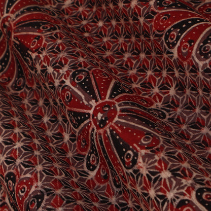 Gaji Silk Ajark Print