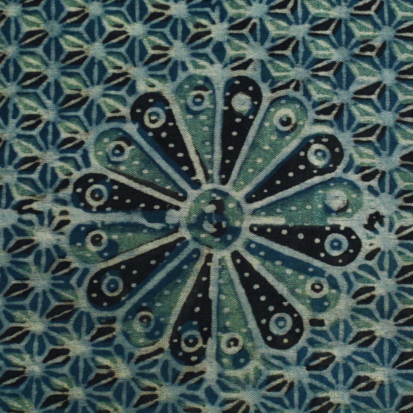 Gaji Silk Ajark Print