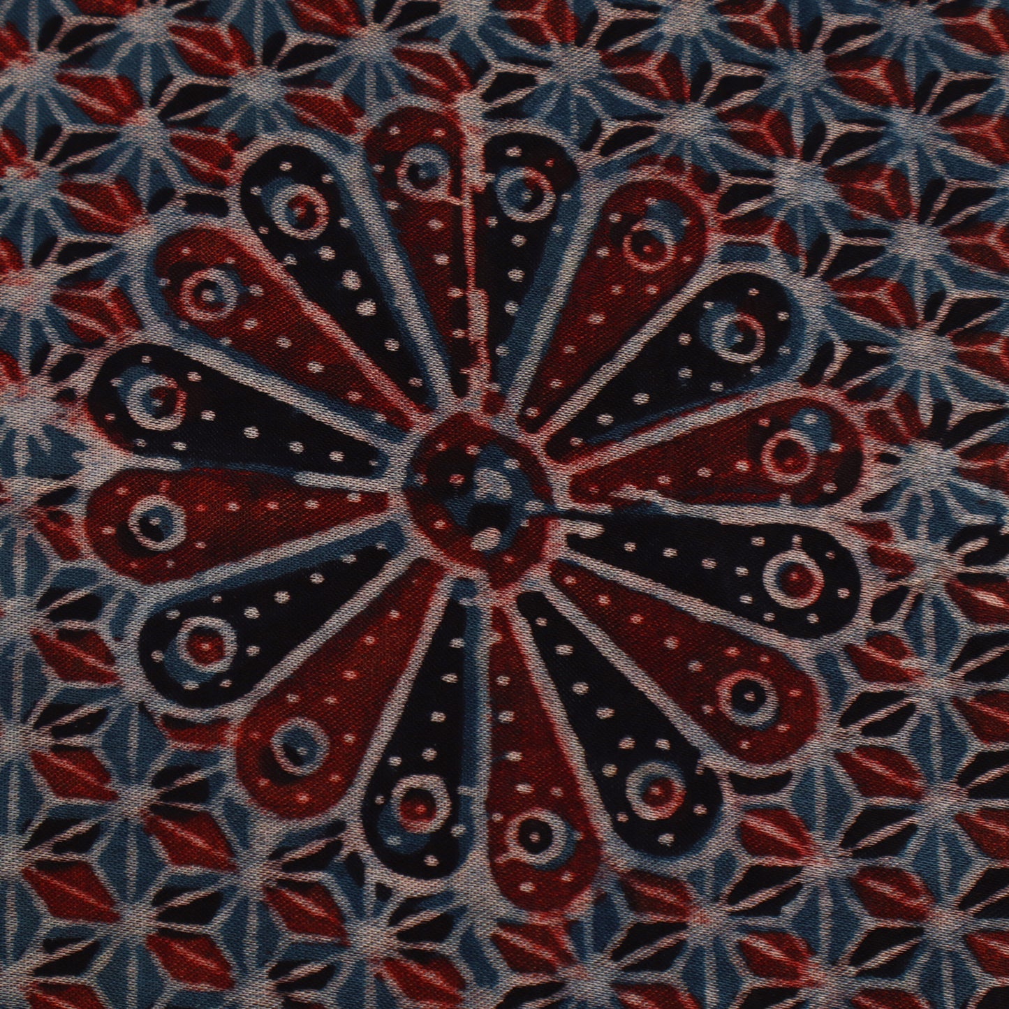 Gaji Silk Ajark Print