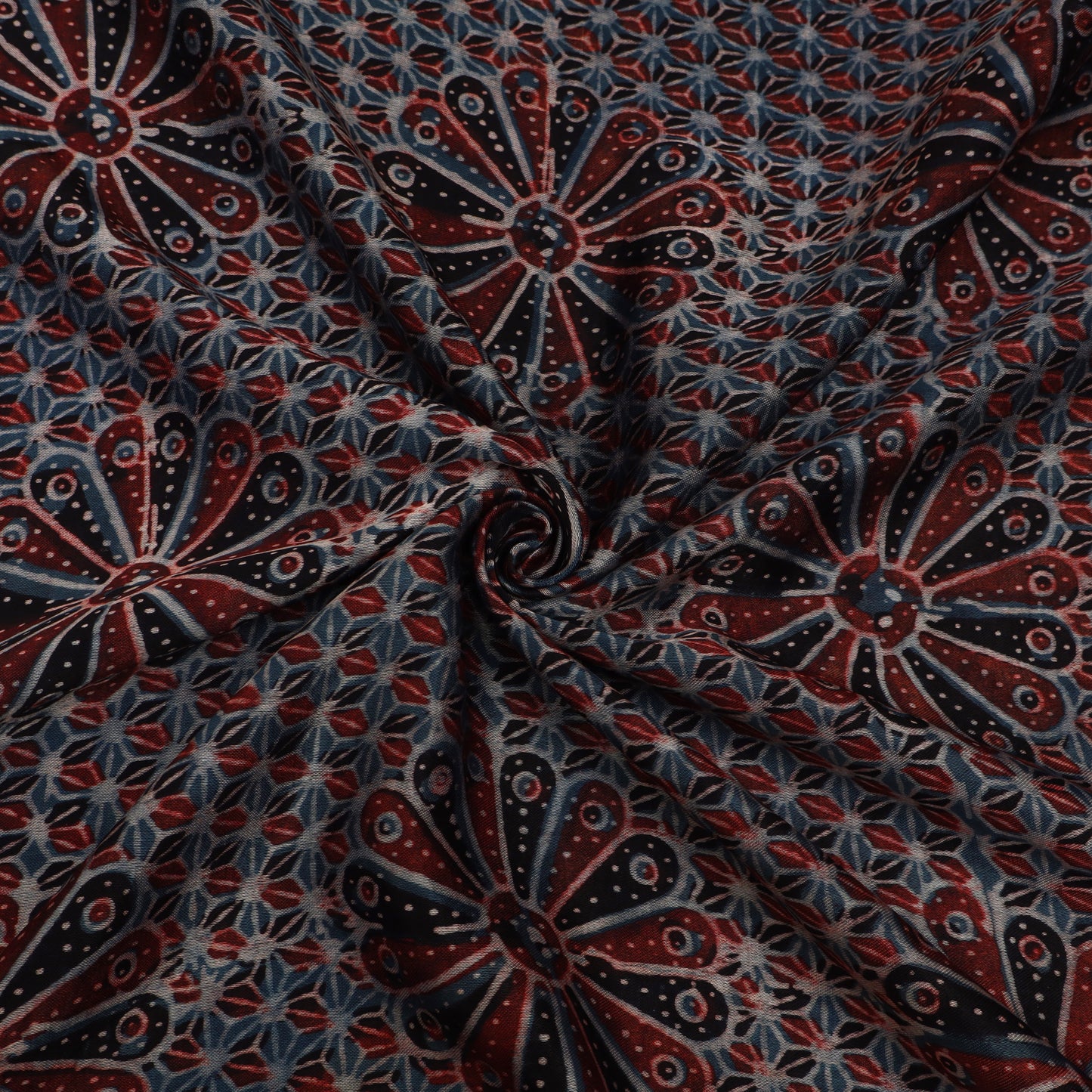 Gaji Silk Ajark Print