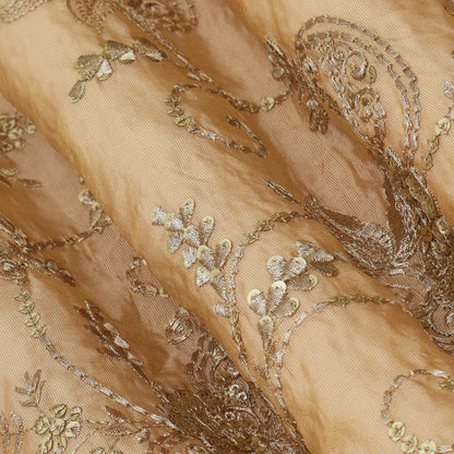 Tissue Sequins Embroidery Fabric