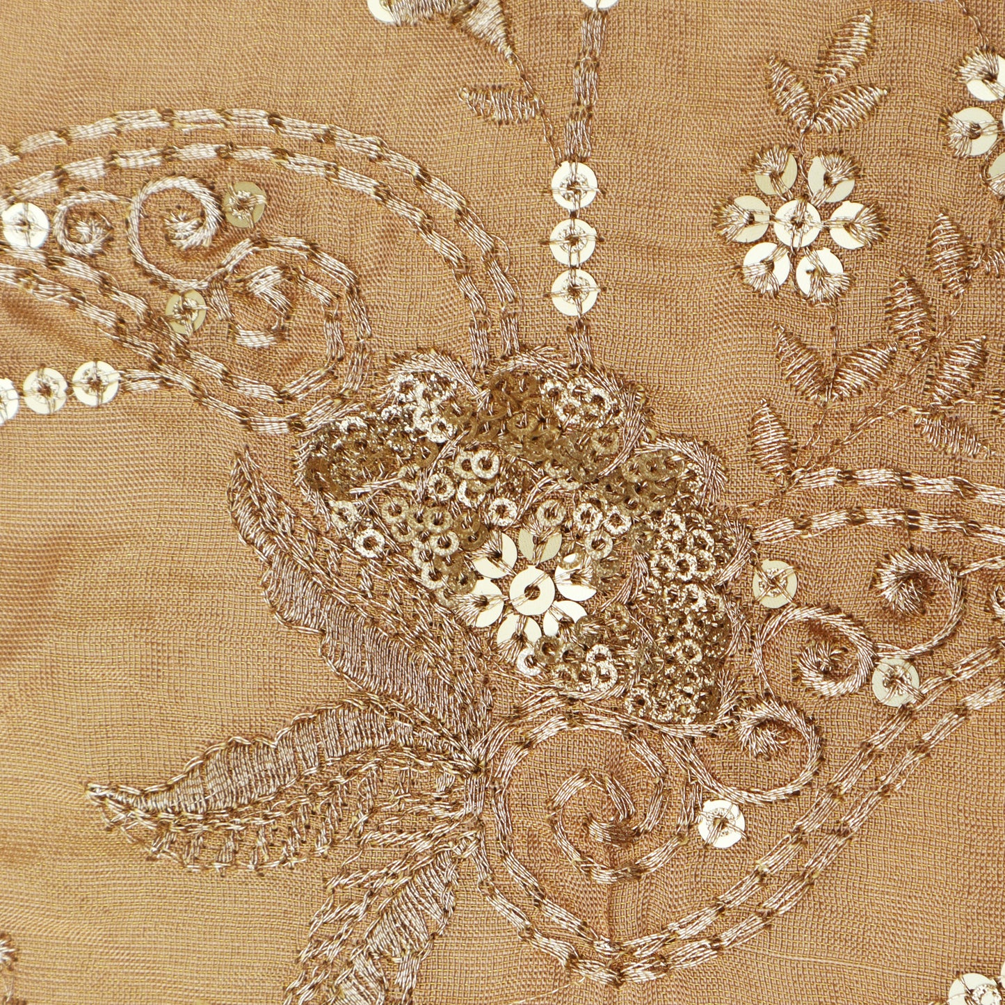 Tissue Sequins Embroidery Fabric