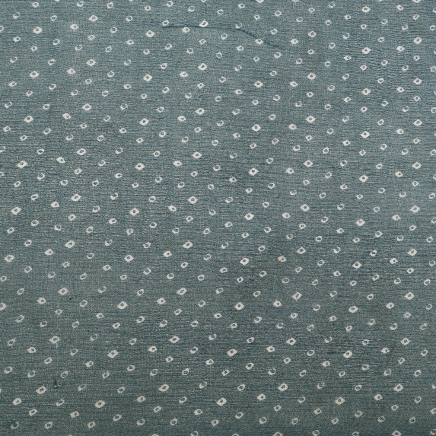 Muslin Print Chikan Embroidery Fabric