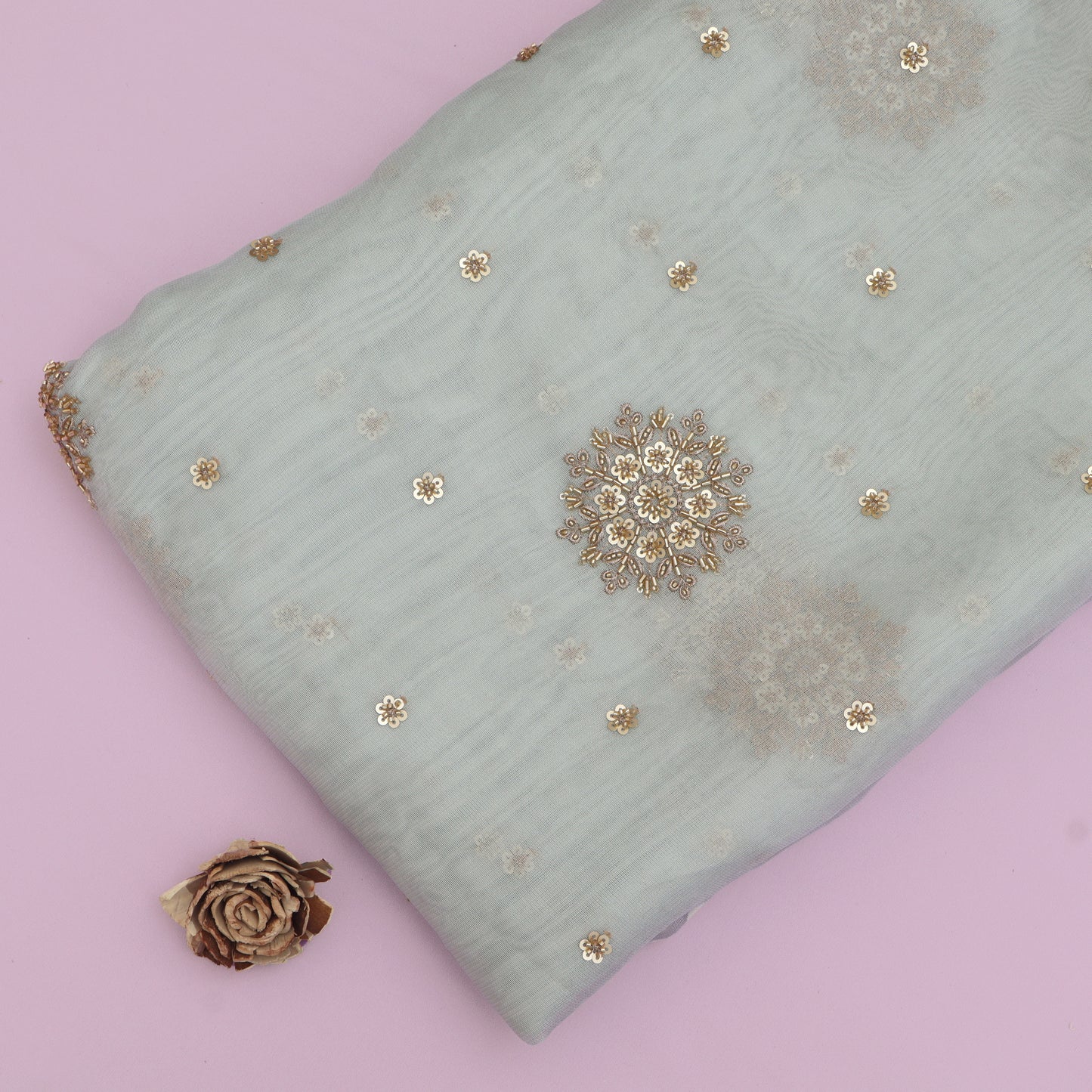 Tissue Embroidery Fabric