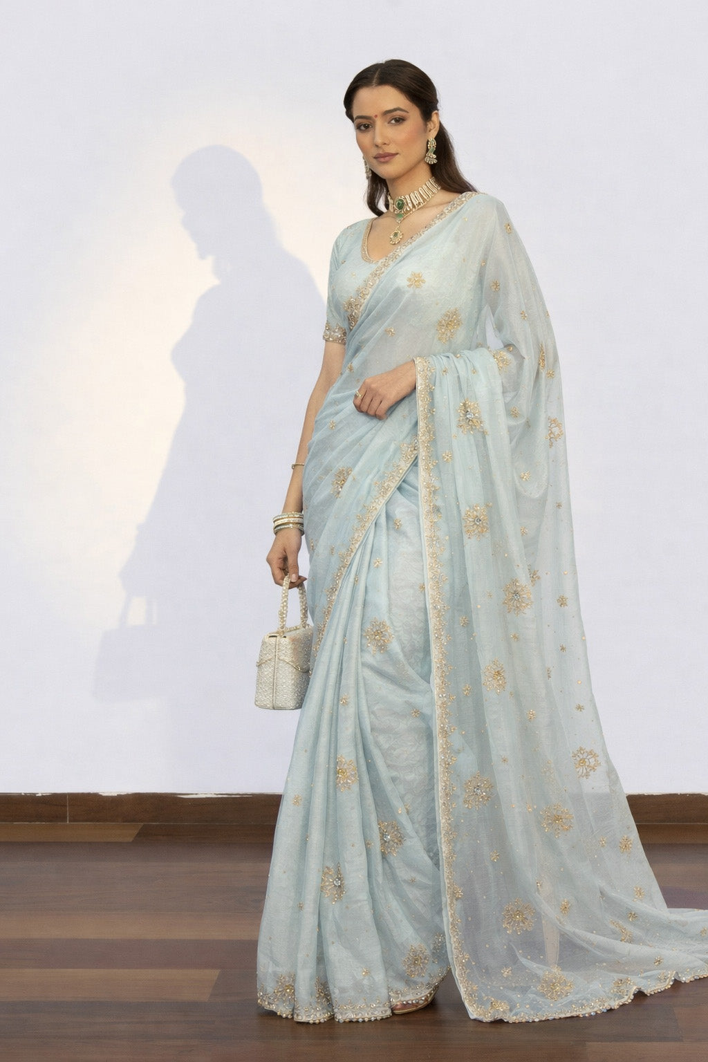 Tissue Embroidery Fabric