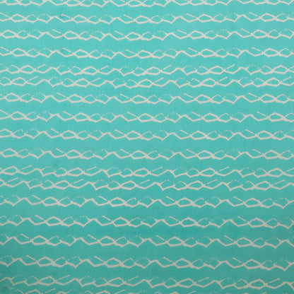 Muslin Print Chikan Embroidery Fabric