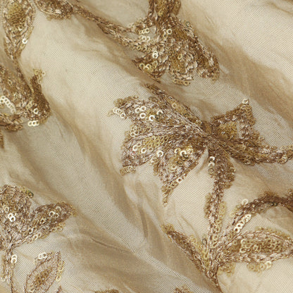 Tissue Sequins Embroidery Fabric