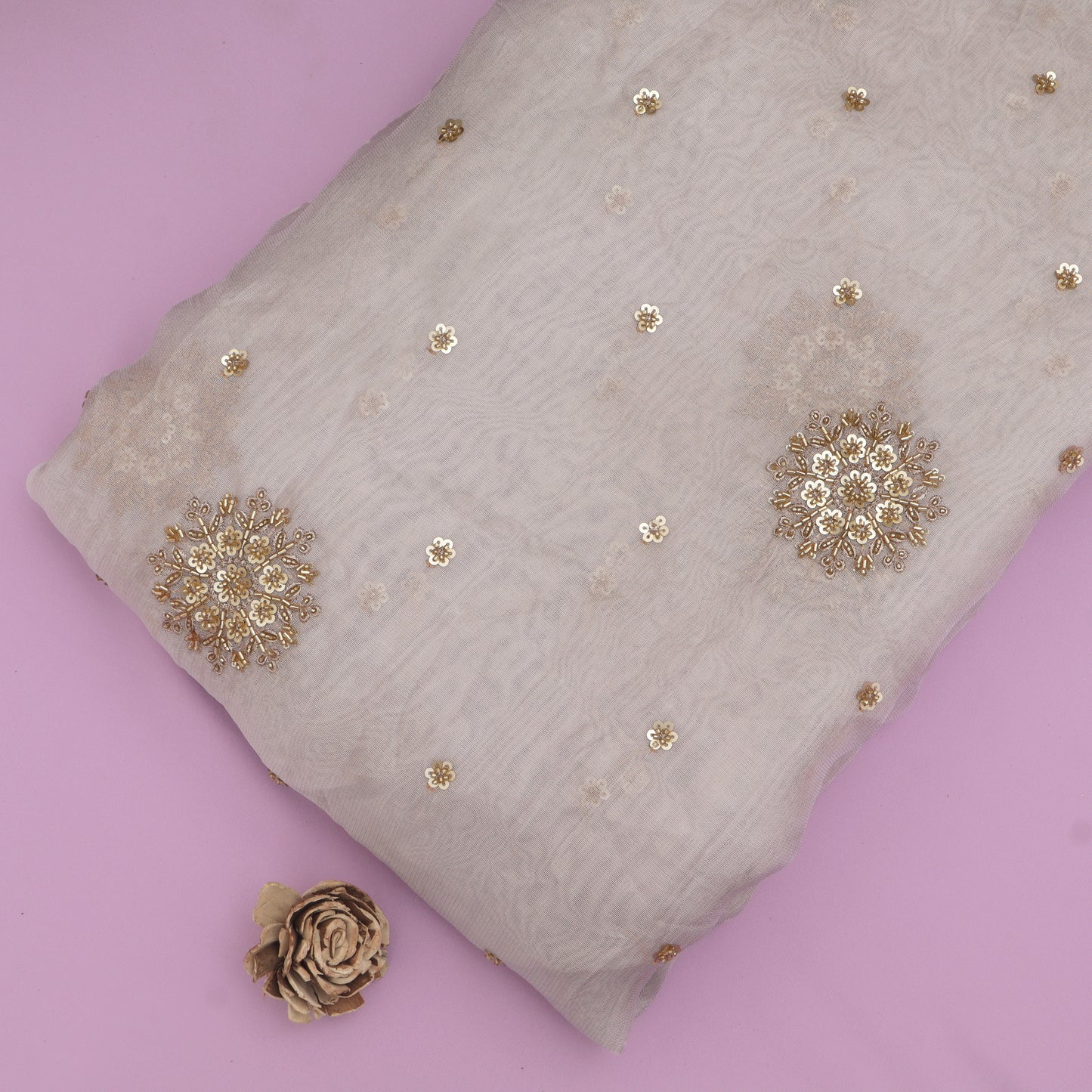 Tissue Embroidery Fabric