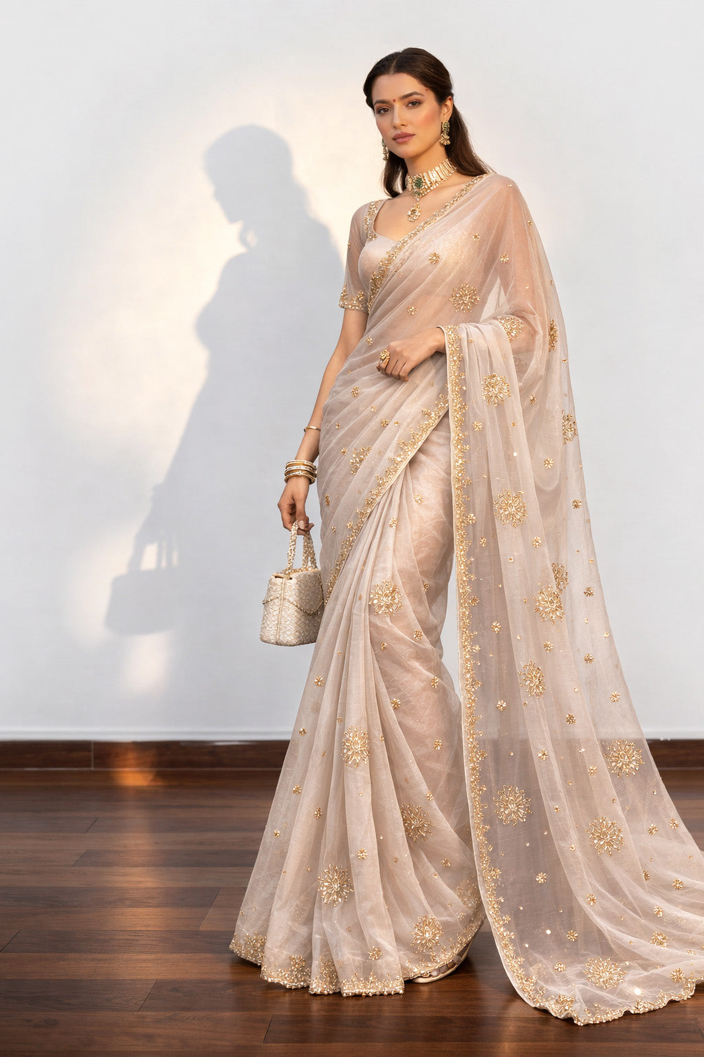 Tissue Embroidery Fabric