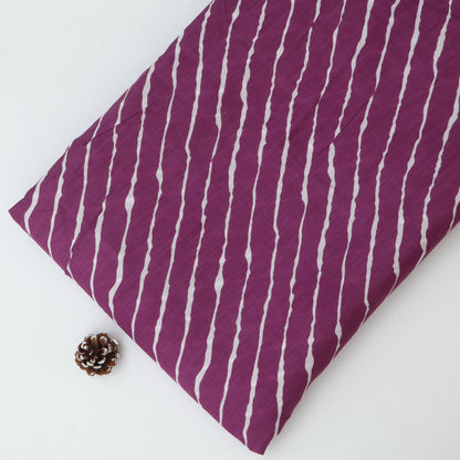 Muslin Print Chikan Embroidery Fabric