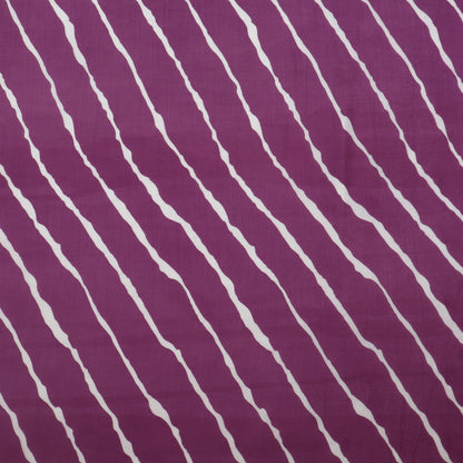 Muslin Print Chikan Embroidery Fabric