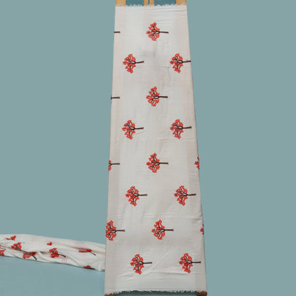 Colored Cotton Embroidery Fabric