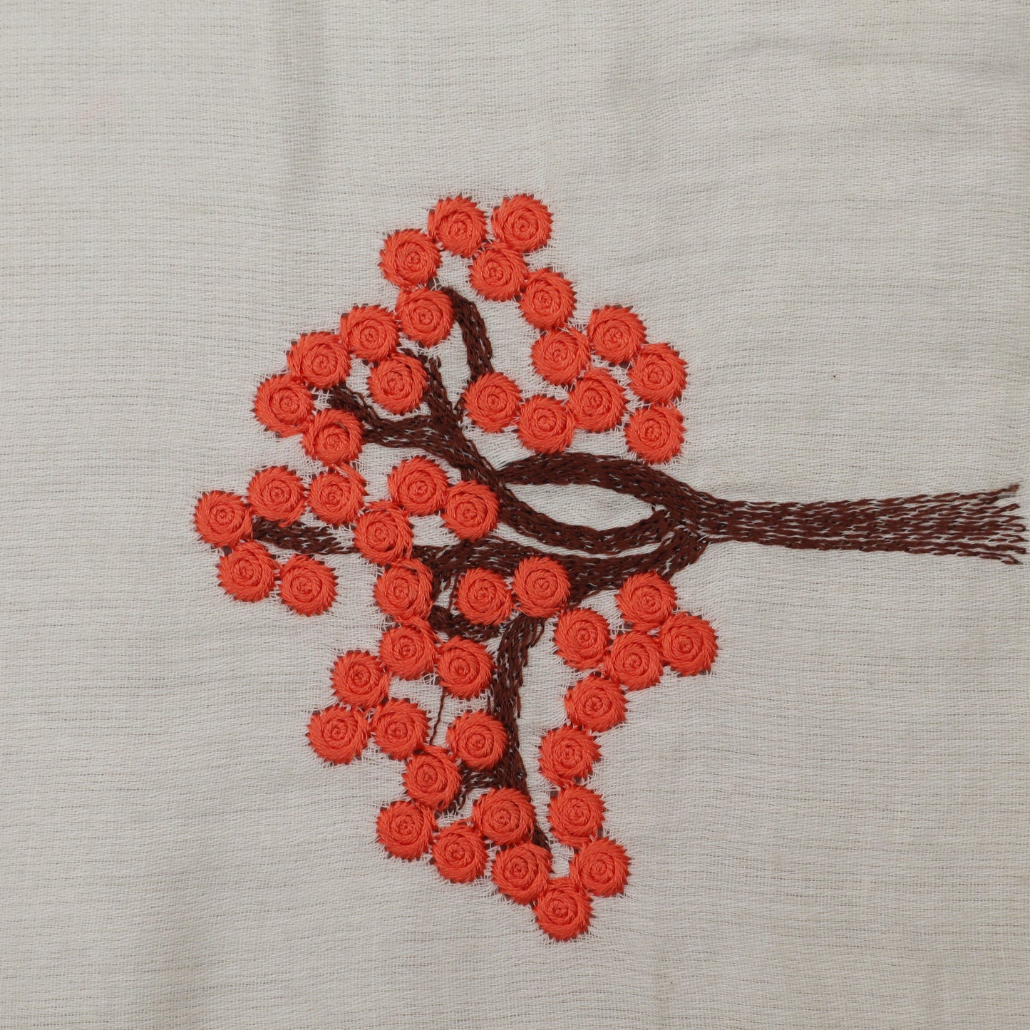 Colored Cotton Embroidery Fabric