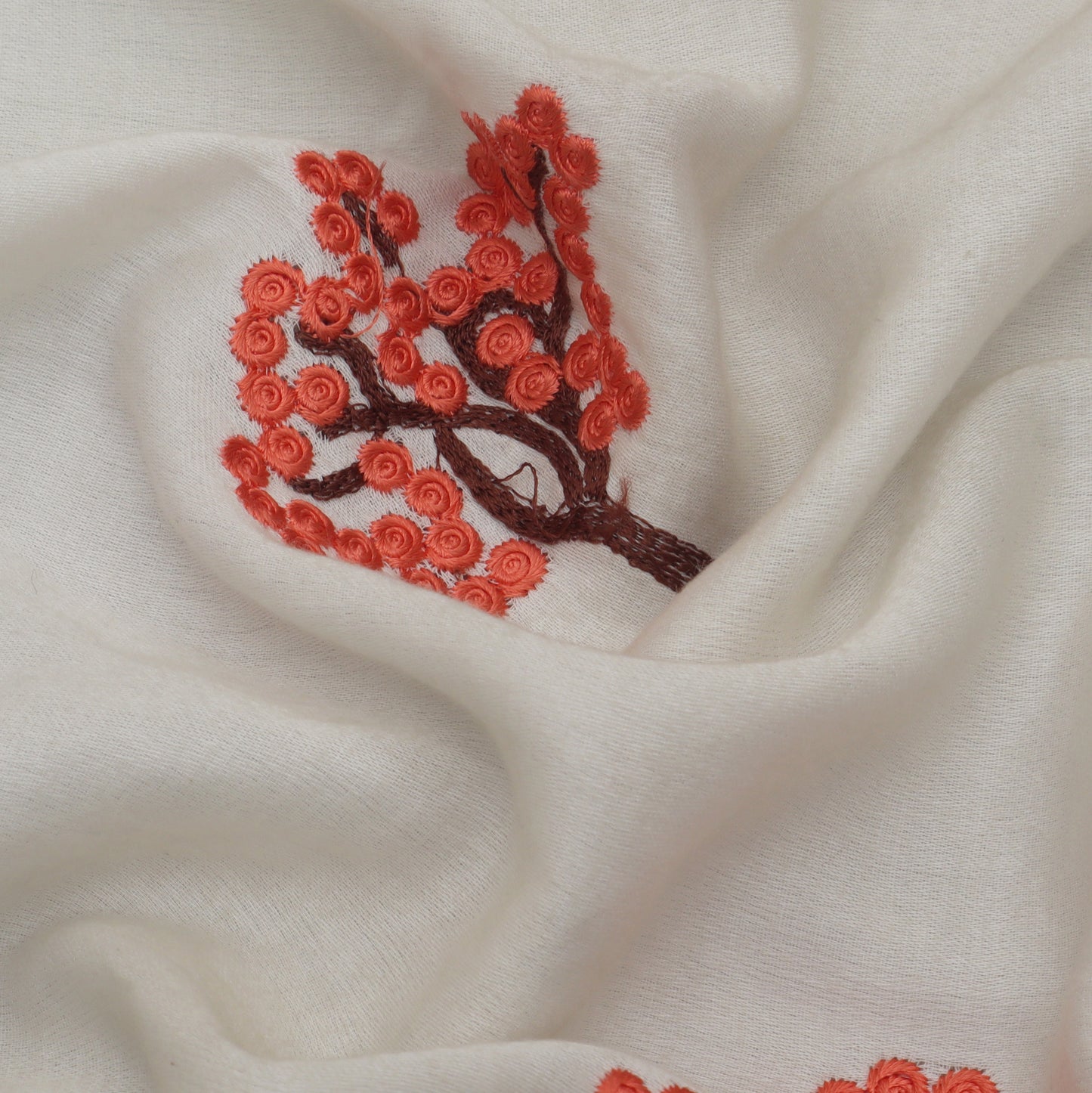 Colored Cotton Embroidery Fabric