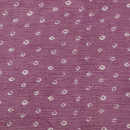 Muslin Print Chikan Embroidery Fabric